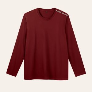 AR Fasshop Kaos Polos Jumbo Lengan Panjang Pria Wanita Cotton Combed 30s Premium