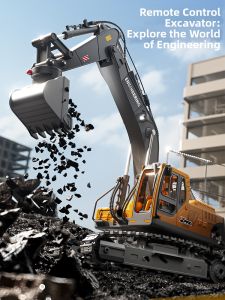 BABYSHOME | Remote Control Large Toy Excavator