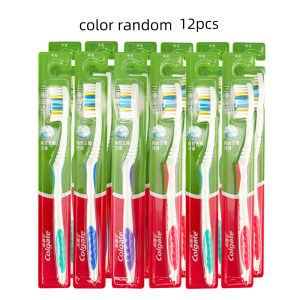 Colgate | Colgate Household Manual Toothbrush Medium Bristle Fit Sensitive Teeth Gum Daily Oral Hygiene Random Colors