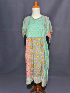 DASTER BATIK SEMERBAK NIRVANA LENGAN KUPU