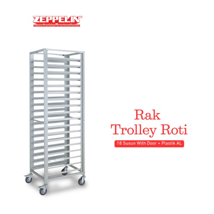 Design Rak Roti Rak Penyimpanan Roti Trolley Roti 18 Susun Zeppelin | Lazada Indonesia
