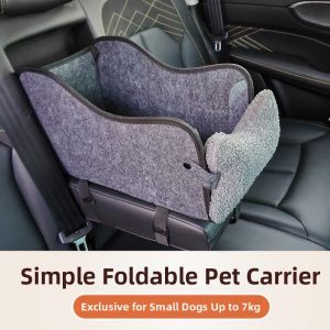 ZHUOLESHI | Car Dog Kennel Pet Car Seat