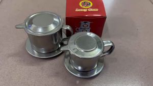 TANQ Tool Moka Pots Strainer Mug Cup Maker Infuser Drop Filter Vietnam Coffee Stainless Steel