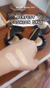 SR12 PERFECT CUSHION: Bedak SR12 Cair Glowing Tahan Lama Anti Air