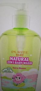 Sữa tắm gội Purite baby hoa anh đào 500ml