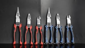 NEWACALOX 7 Multitool Pliers Set Heavy Duty Stripper/Crimper/Cutter Wire Pliers Diagonal Pliers Jewelry Making Hand Tools