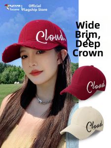 TUCANO | Stylish Versatile Shading Korean Style Letter Embroidery New Baseball Cap