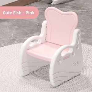 Plastic Baby Chair Backrest Childrens Study Chair Nursery Home Use Little Board Chair Writing Learning Chair Korean Style