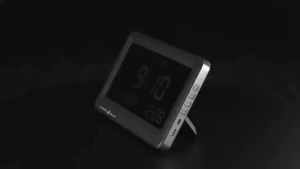 Al-Fajia Jam Azan Wall Clock Muslim Prayer Desk Alarm Clock 8 Athan Sounds Multi-languages Calendars LCD Screen