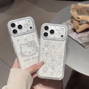 Sanrio | Ốp Điện Thoại Hoạt Hình Dễ Thương Hello Kitty Thiết Kế Y2K Dành Cho iPhone 17 Pro Max 16 Pro Max 15 Pro Max Tương Thích Với Các Mẫu iPhone 17 16 15 Vỏ Nhựa Chống Xước