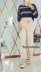 75 RIBU DAPAT 5 PCS CELANA KULOT LIDI PLISKET JUMBO Celana Wanita Terlaris (COD) Bawahan Wanita Kekinian 2025