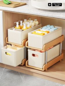 evesigar | Bathroom and Kitchen Under Sink Drawer-type Storage Organizer