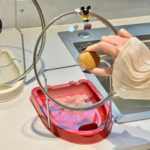 HALEXIONG | Multifunctional Drip Storage Shelf For Lid and Utensils