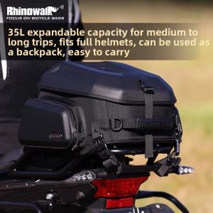RHINOWALK | Waterproof Hardshell Motorcycle Saddlebag 35L