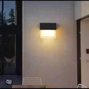 STGR-9015 ROUND DAYLIGHT + WARM WHITE SOLAR OUTDOOR WALL LIGHT