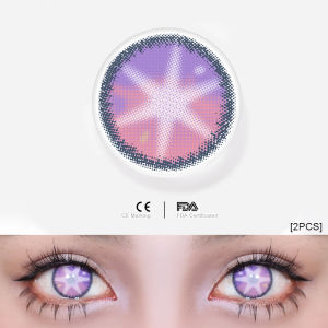 1pair Hoshino Ai OSHI NO KO Cosplay Anime Color Contact Lenses Halloween Scary lens Softlens 14.5mm