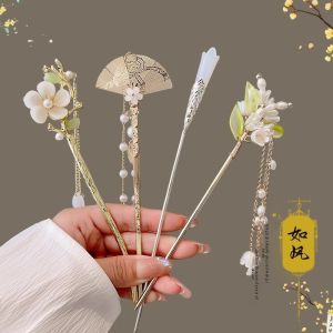 gumahus | Suzuki Hairpin with Tassel and Step-by-step Hairpin for Girls Hanfu