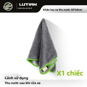 Lutian | Khăn Lau Xe Hút Ẩm Microfiber