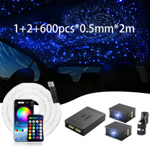 VASTFIRE | RGBW 1+2 Split Machine Car Roof Star Light APP Control Fiber Optic Star Ceiling Light Starry Sky Ceiling for Car Home
