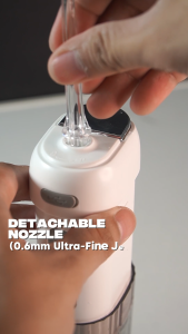 Dreepor Electric Water Flosser Oral Care For Brace Tooth Cleaner Dental Floss For Braces Portable Oral Dental Irrigator Cordless Rechargeable Space-saving pull-out concealed cistern system