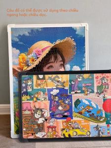 Khung Hình Ghép Hình Lớn 70x50cm Khung Hình 1000 Mảnh Khung Hình 500 Mảnh Khung Trang Trí Tường Đơn Giản Hiện Đại Khung Hình Trang Trí Nhà