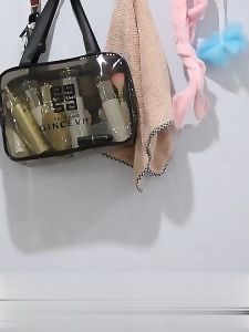 OFM-C789 Gantungan Baju Belakang Pintu Multifungsi Tanpa Paku 7 Hook Steel Clothes Hanger Modern