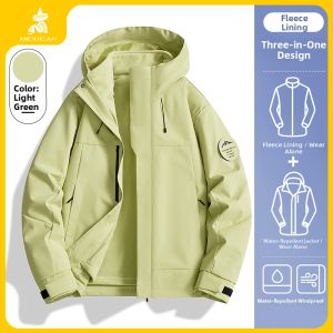 Mexican | Windproof Waterproof Warm Detachable Three-in-one Jacket