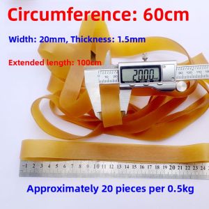 High Elasticity Rubber Band Durable Thick Rubber Ring Large Wide Elastic Band Wood Box Frame Long Leather Band