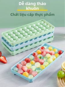 Round Food-Grade Silicone Ice Mold