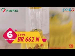 COD Blender 4in1 Plastik 2in1 Pisau Stainless FoodGrade Multifungsi 6 Mata Garansi Resmi 1 Tahun