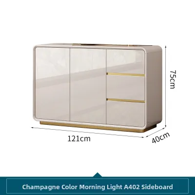 Sleek Adjustable Home Bar Table Sideboard Cabinet