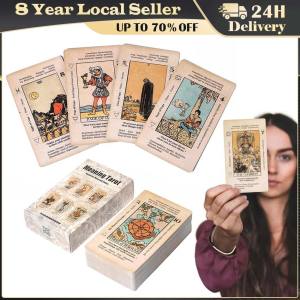 Tarot Card with Meaning on Them Beginner Tarot Keyword Antiqued Tarot Deck Learn Tarot 78 Cards Reversed LZC-Tarot-Cards-SB115