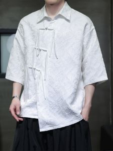 JIARONG | Chinese Style New Fashion Mens Shirt