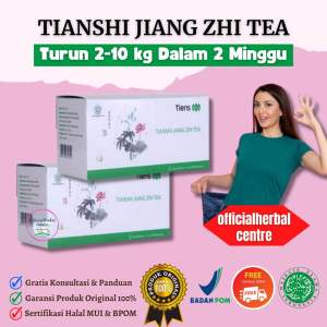 Jiang Zhi Tea Original 100% Teh Pelangsing Badan Herbal Alami dan Teh Detox Herbal