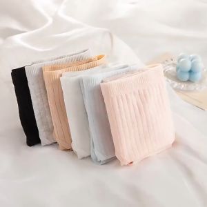 [Local Seller] Japanese Young Lady Simple Mid-Waist Panties Women Seamless Underwear Cotton Crotch爆款纯色日系少女纯棉内裤