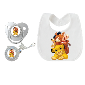 Disney | Baby Bibs Feeding Silicone Nipples Newborn Pacifier Chains Baby Play Bibs Infant Aprons Burping Cloths for Boys and Girls Child