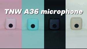 TNW A36 Wireless Lapel Microphone: A Charging Box Solution for Vlogging