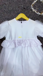Gamis Aqiqah Bayi Perempuan Polos Kode 4