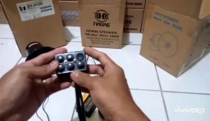 Modul Sirine Patwal Senken Aux Mic Set Speaker Narae 12 Watt