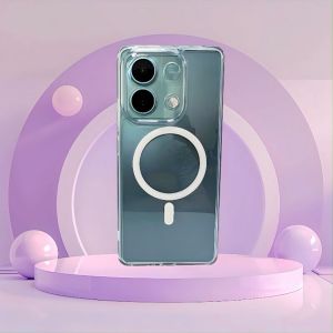 Techvault Case Redmi Note 13 4G Protective Case Clear Magsafe