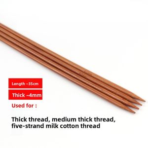Knitting Needles Bamboo Straight & Hook Needles for Scarf & Hat