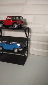 4-TIER CAR SHELF FOR 1:43 SCALE DIECAST - TOY NOT INCLUDE