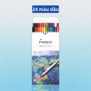 Marco | Bút Chì Vẽ Tan Trong Nước & Dầu 72 Màu