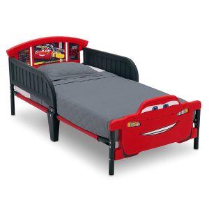 Bunk Bed Single with Safety Rail Child Car Princess Theme 45cm Height