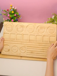 ถาดบอร์ดวัดลูกปัด ถาดงานฝีมือ ไม้ไผ่ ทนทานต่อเชื้อรา 2ด้าน ทนทาน สําหรับทําเครื่องประดับ สร้อยข้อมือ สร้อยคอ