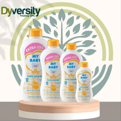 My Baby Powder size 50g 90g 135g and 325g Fresh & Moist Nourish & Smooth Healthy & Protect