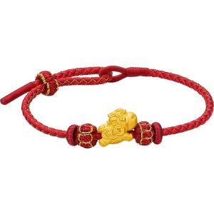 Gold Good Fortune Zodiac Horse Bracelet