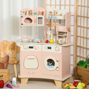 YOULEBI | Educational Wooden Kitchen Playset