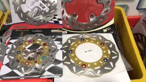 Piringan Cakram Depan Belakang Disk Cakram Yamaha MX King 150CC