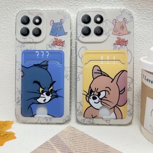 คู่ใหม่ เคสโทรศัพท์ Phone Case Honor 200 Smart Honor X9c X7c X5b Plus 4G 5G Ins เคส การ์ตูนน่ารักแฟชั่นสุดสร้างสรรค์ป้องกันการตกฝาครอบแบบนิ่ม Cover 2024